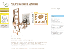 Tablet Screenshot of neighbourhoodsatellites.com